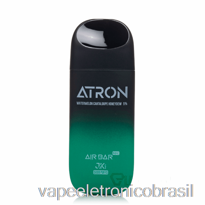 Vape Recarregável Air Bar Atron 5000 Descartável Melancia Melão Melão